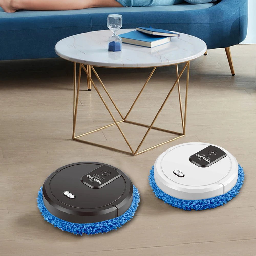 Robot Cleaner Floor Mopping Sweeping Machine 3 In 1 Smart Dust Auto Sweeper USB - silverfoxgoods